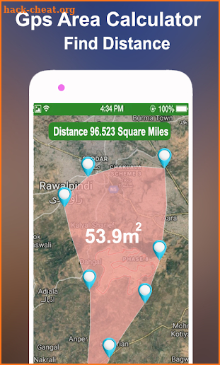 Gps Area Calculator for Land - Maps Navigation screenshot