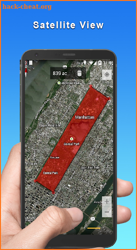 GPS Area Calculator - Planimeter screenshot