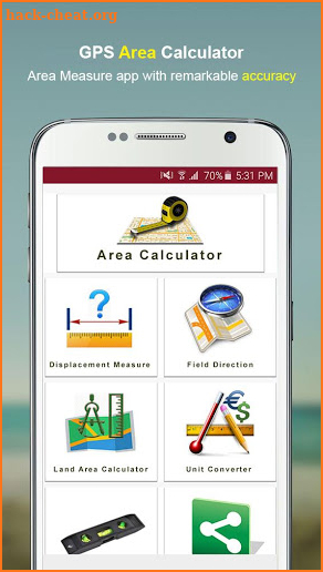 Gps Area Calculator with Level Meter screenshot