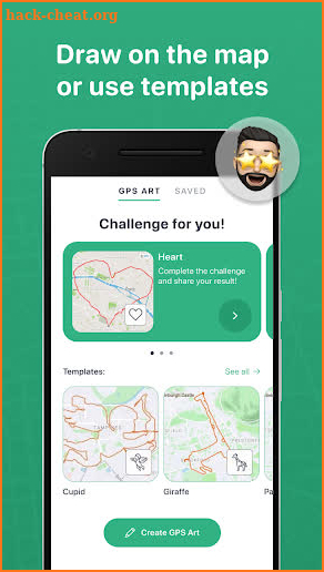 GPS ART - route planner for running and walking screenshot