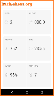 GPS Bluetooth Speedometer screenshot