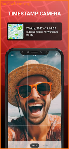 GPS Camera with Time Stamp screenshot
