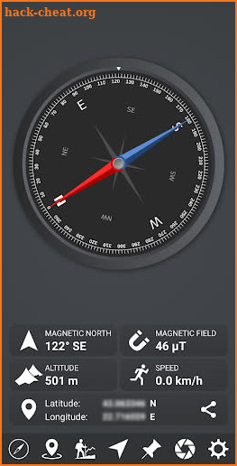 GPS Compass Navigation Free screenshot