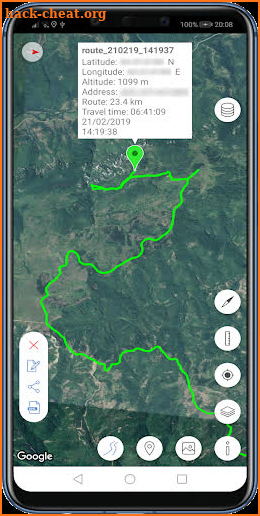 GPS Compass Navigation Pro screenshot