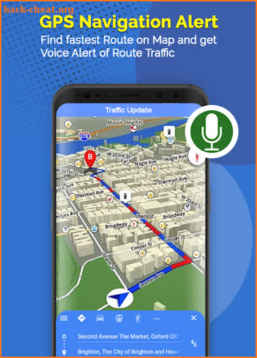 GPS, Directions, Live Street Maps Voice Navigation screenshot