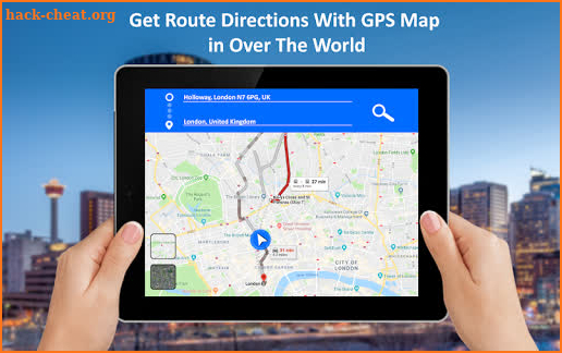 GPS Directions, Street View & Navigation Maps screenshot