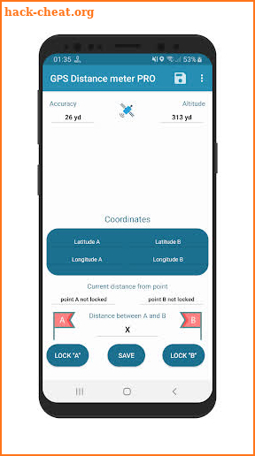 GPS Distance meter PRO screenshot