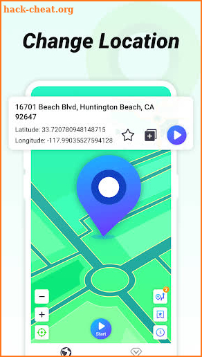 GPS Faker: Change location screenshot