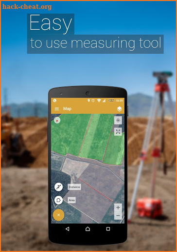 GPS Fields Area Measure screenshot