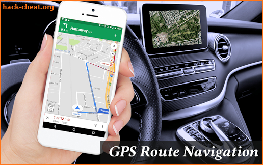 GPS Guide, Street View Map & Speedometer screenshot