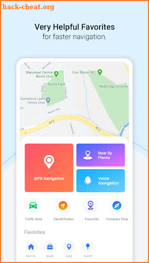 GPS Live Navigation - Map Directions screenshot