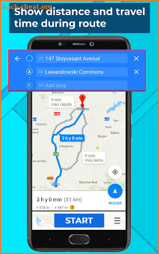 GPS Live Street View, Navigation & Offline Maps screenshot