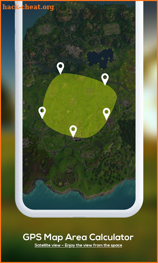 GPS Map Area Calculator screenshot