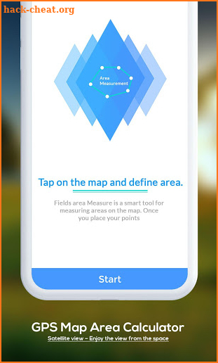 GPS Map Area Calculator screenshot