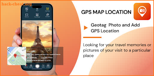 GPS Map Camera: Stamp Camera screenshot