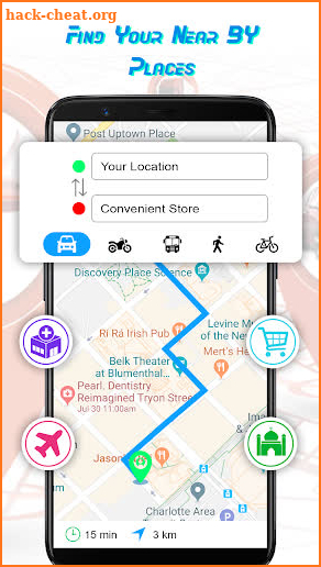 GPS Map Navigation & Direction Free screenshot