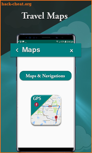 GPS Maps Navigation & Direction Route Finder Free screenshot