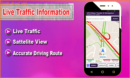 GPS Maps Tracker & Navigation: GPS Route Finder screenshot