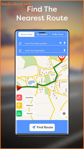 GPS navigation & maps directions app for android screenshot