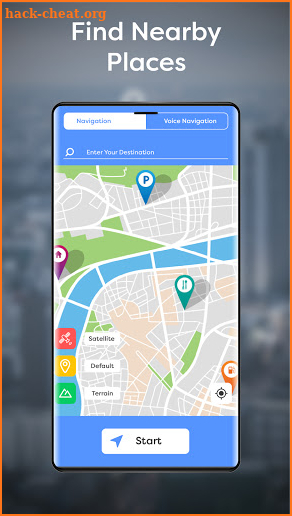 GPS navigation & maps directions app for android screenshot