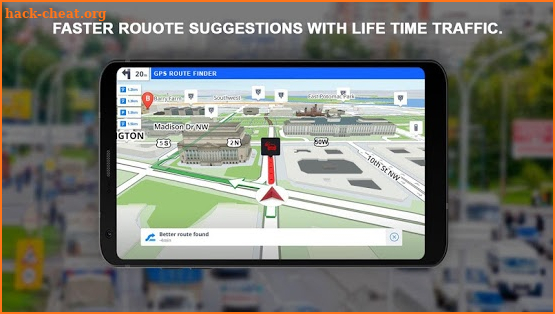 GPS Navigation: GPS Route, Live Maps & Street View screenshot