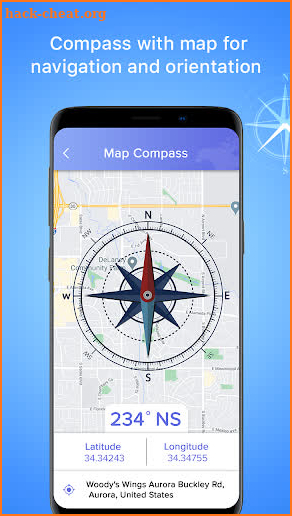 GPS Navigation- GPS Speedometer & Compass screenshot