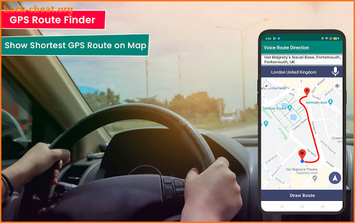 GPS Navigation: Live Earth map screenshot