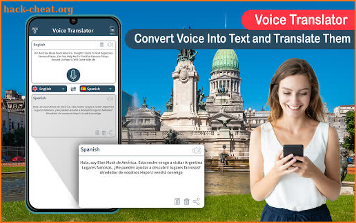 GPS Navigation Live Map & Voice Translator screenshot