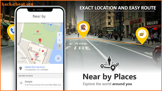 GPS Navigation Live Maps - Route Map Direction screenshot