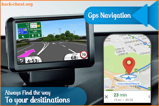 GPS Navigation Map Direction screenshot