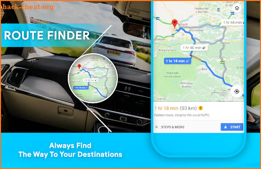 GPS Navigation - Map Locator & Route Planner screenshot