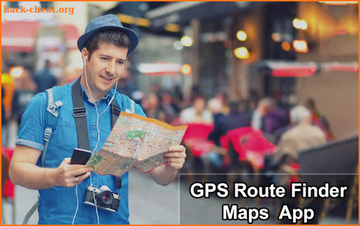 GPS Navigation Map Route Finder App screenshot