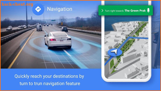 GPS Navigation - Route Finder, Direction, Road Map screenshot