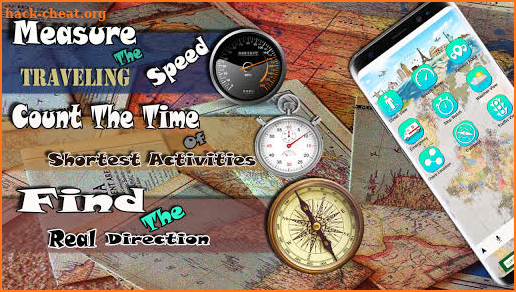 GPS Navigation: Speedometer - Street View -Compass screenshot