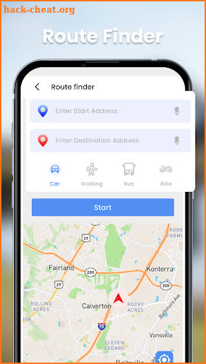 GPS Navigation - Street View screenshot