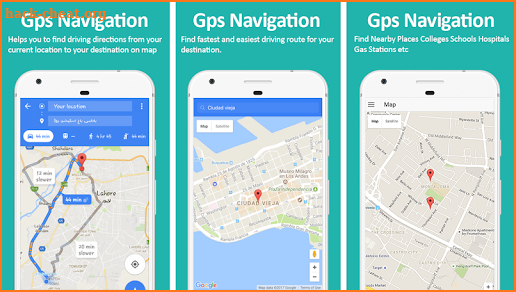 GPS Navigation System & Offline Maps Directions. screenshot