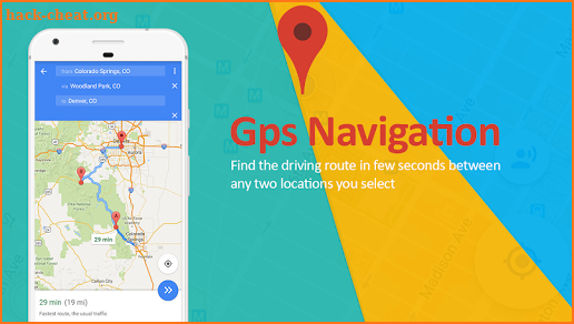 GPS Navigation System & Offline Maps Directions. screenshot