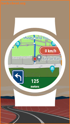 GPS Navigation (Wear OS) screenshot