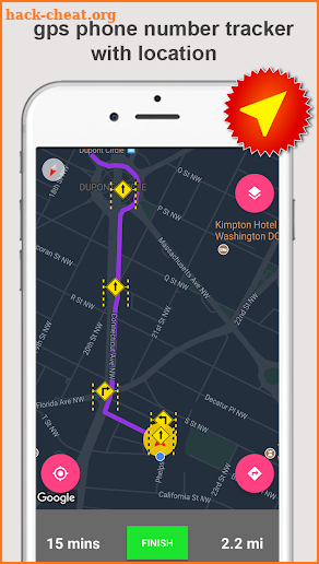 GPS Phone Tracker: Offline mode Phone Tracker screenshot