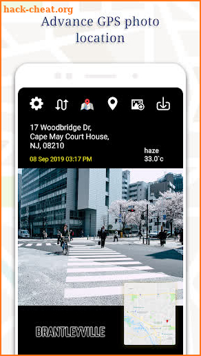 GPS Photo: Photo with GPS Location & Map View screenshot