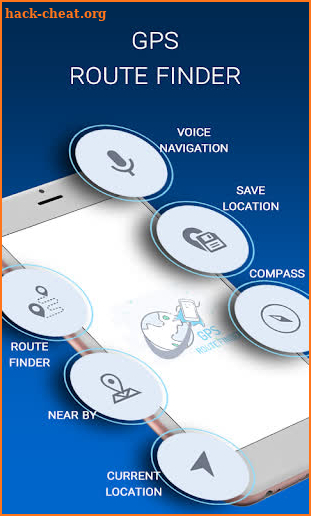 GPS Route Finder screenshot