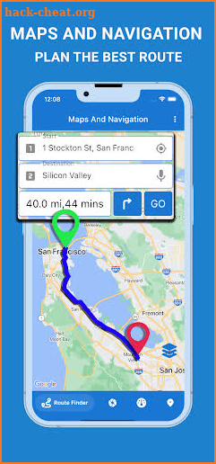 GPS Route Finder & GPS Camera screenshot