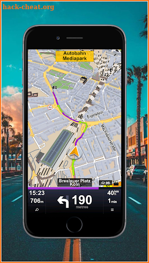 GPS Route Finder & Maps, Live Navigation & Tracker screenshot