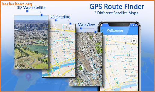 GPS Route Finder & Transit - Maps Navigation Free screenshot