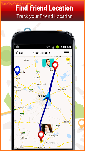 GPS Route Finder;  GPS Navigation Maps Directions screenshot