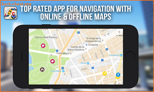 GPS Route Finder-Live Maps, Navigation & Traffic screenshot