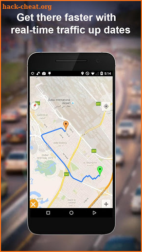 GPS Route Finder - Route Tracker Maps & Navigation screenshot