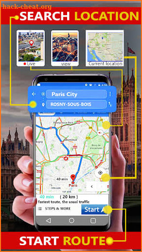 GPS Route Planner- Maps Navigation & Route Planner screenshot