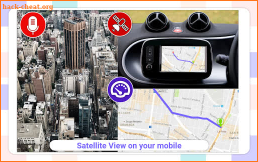 GPS Satellite Maps & Live Navigation Route Finder screenshot