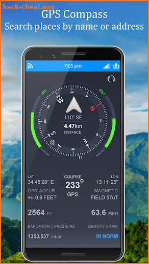 GPS Satellite Navigate Directions & Earth Maps screenshot